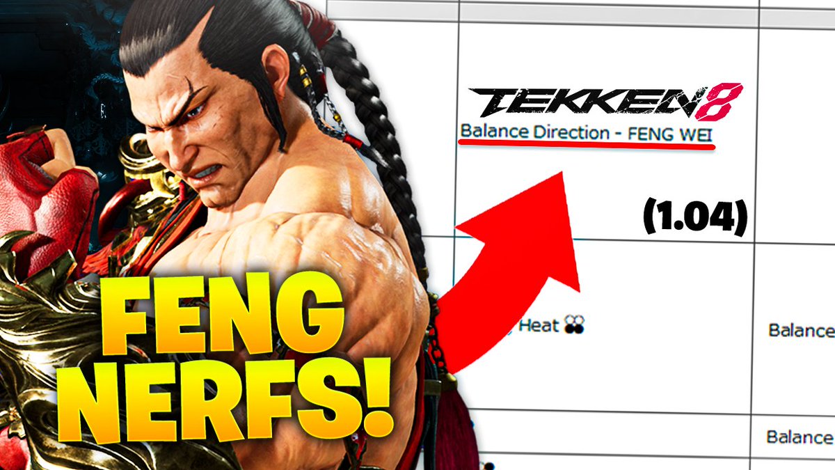 Here's what I think of the Ver 1.04 Patch Notes for Feng! 🔗 youtu.be/7K_isVPFxw4