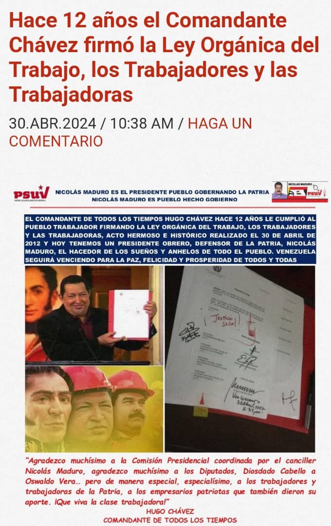 Fenasirtrasalud's tweet photo. #30Abril #MaduroEsElDeChávez https://t.co/1Xkg3rIzM9