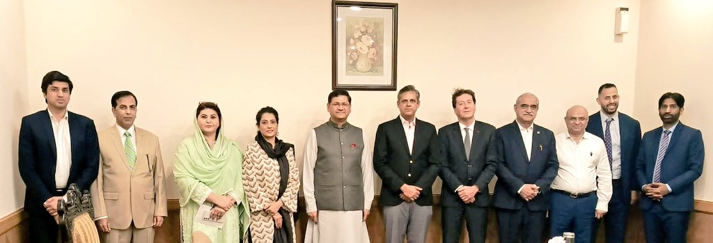 A World Bank's delegation met with Minister Transport Mr. Bilal Akbar Khan and Secretary T&MD Dr. Ahmed Javed Qazi on 29.4.24. Matters concerning PGDP & a major Program on Improving Air Quality were discussed. WB delegation was headed by Mr. Christophe. Sr. Officers were present.