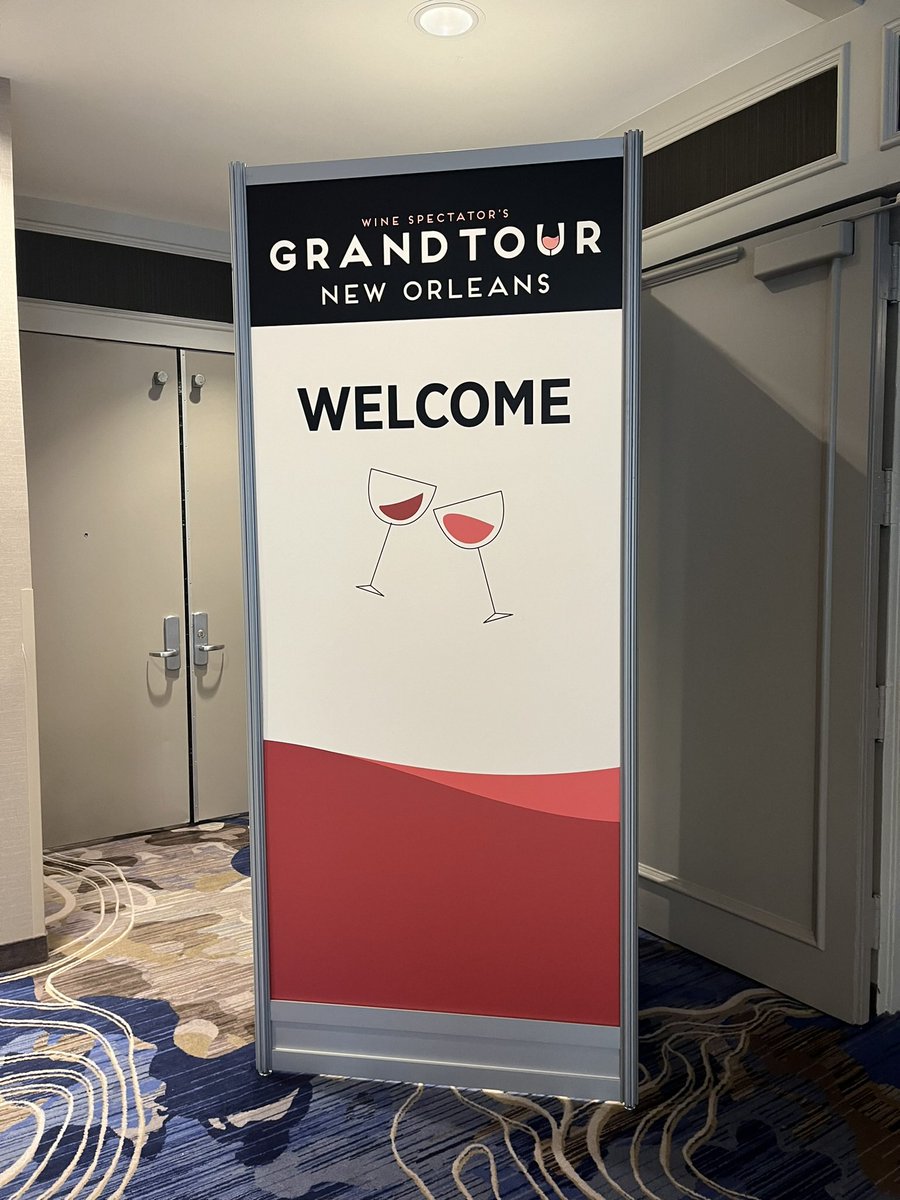 New Orleans! The Wine Spectator Grand Tour 2024 just started! The first tasting was a great success! Thanks to all the people who came to taste our wines!! See you in Las Vegas!🍷 #aglianicodelvulture @WineSpectator @Erminiadangelo