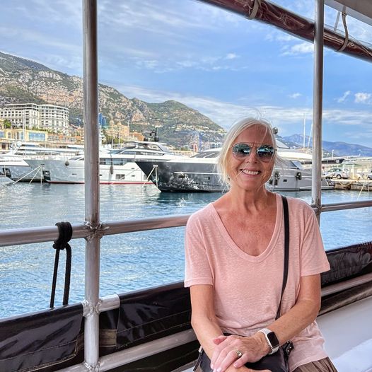 The look of a happy traveler! #traveltuesday inspiration -- I’m thinking back to a Viking Mediterranean #cruise and our time in Monaco. Here I was on the bateau bus, a fun way to get to Monte Carlo casino from our ship. More info -- buff.ly/3MvrkoO #ifwtwa #myvikingstory