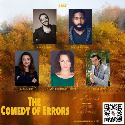 Thinkery &amp; Verse are thrilled to be working again with this amazing team of Rutgers Mason Gross graduates. 
Our Comedy of (T)Errors begins performances in mid May. thinkeryandverse.org 

#theater #theatre #NJ