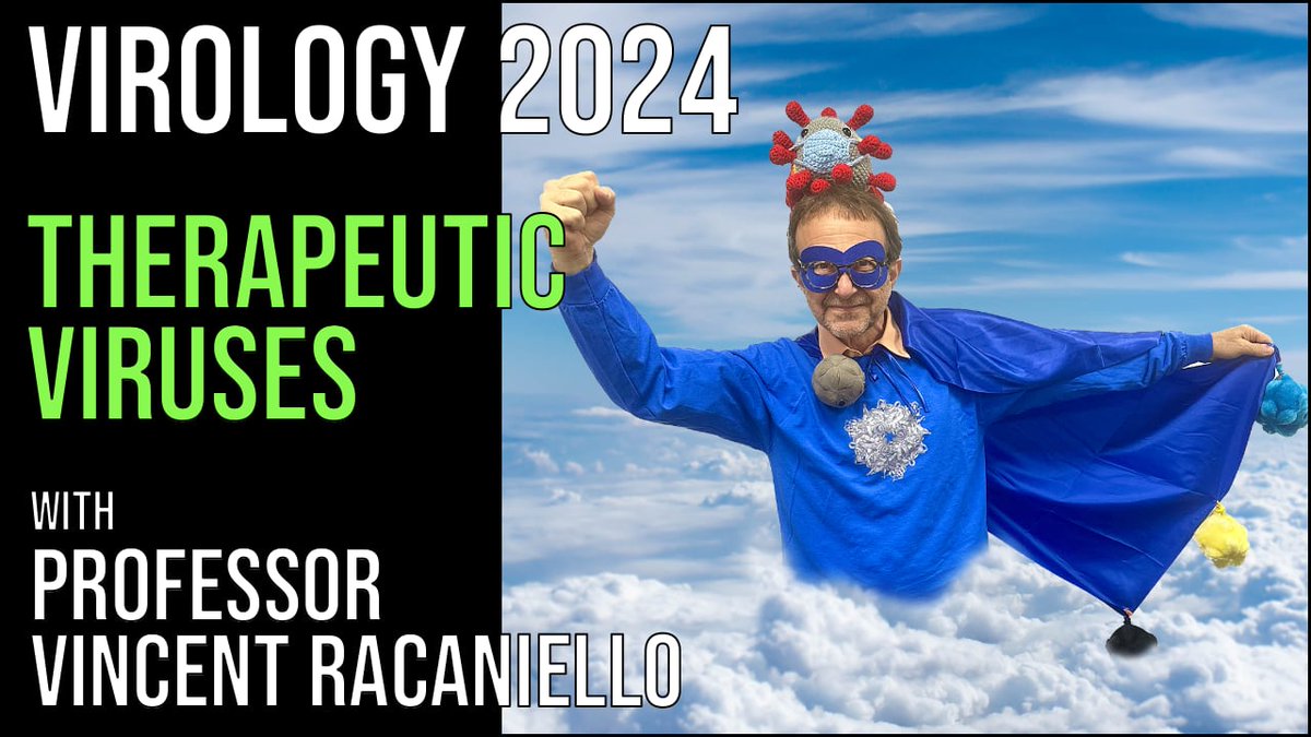 In this final session of Virology Lectures 2024, we describe different viruses used for gene therapy, how they work, and examples of their use for treating bacterial infections, vaccines, monogenic gene therapy, and viral oncotherapy. 📺bit.ly/3WrKdh8