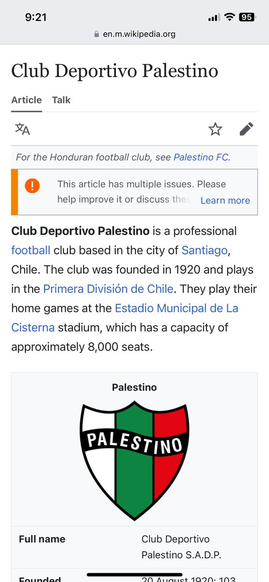 they didn’t just replace the 1’s, this is an old club that was founded by Palestinians over a century ago