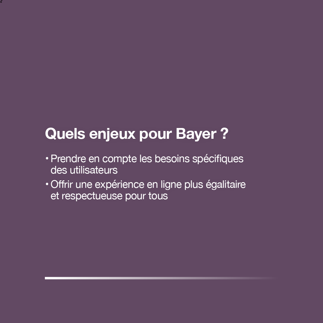 📅 30 avril 2024. Journée Mondiale des mobilités et de l'accessibilité.​ ➡️ Avec la digitalisation croissante des services, #BayerFrance est engagé pour l'accessibilité numérique #inclusive.