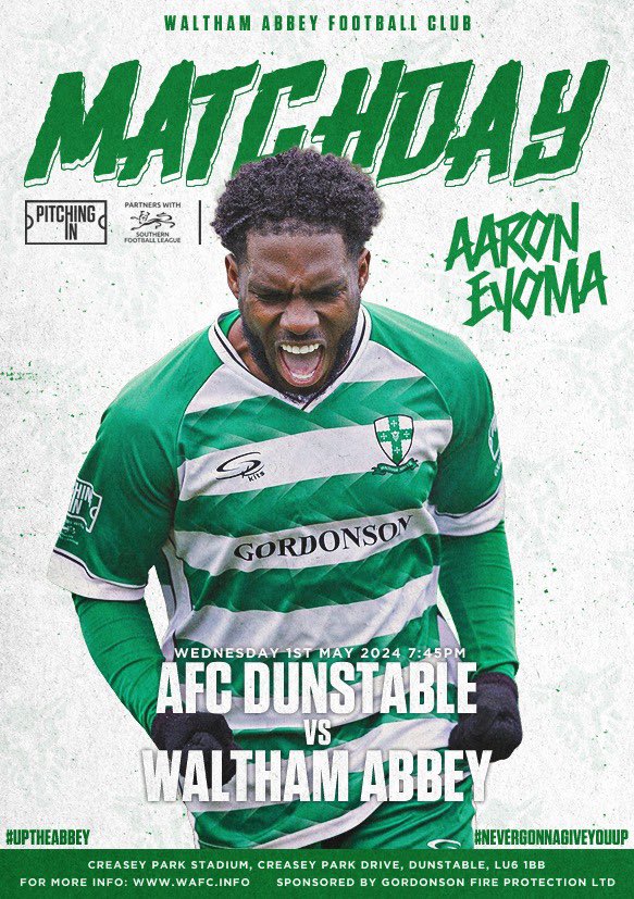 Waltham Abbey Football Club tweet media