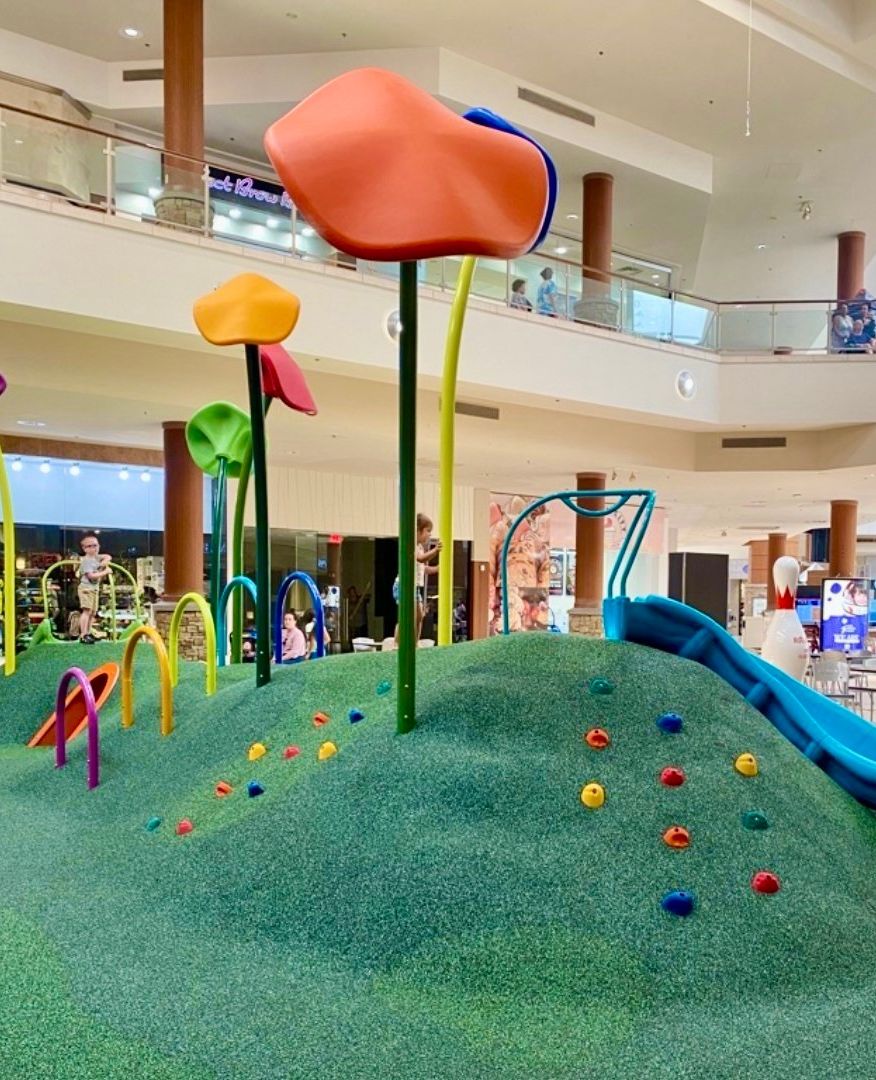 Thanks Wichita Moms for including Town East Square in your Top 20 list! We've designed a few mall play environments, but this one is loaded with landforms for a unique upward adventure. 🧡 bit.ly/4bhecgc