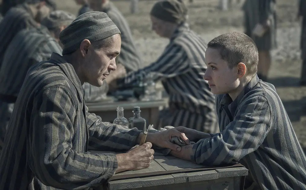 If #TheTattooistOfAuschwitz is not at all easy for you to watch, good. Do it anyway. Our review: bit.ly/49U1eE0