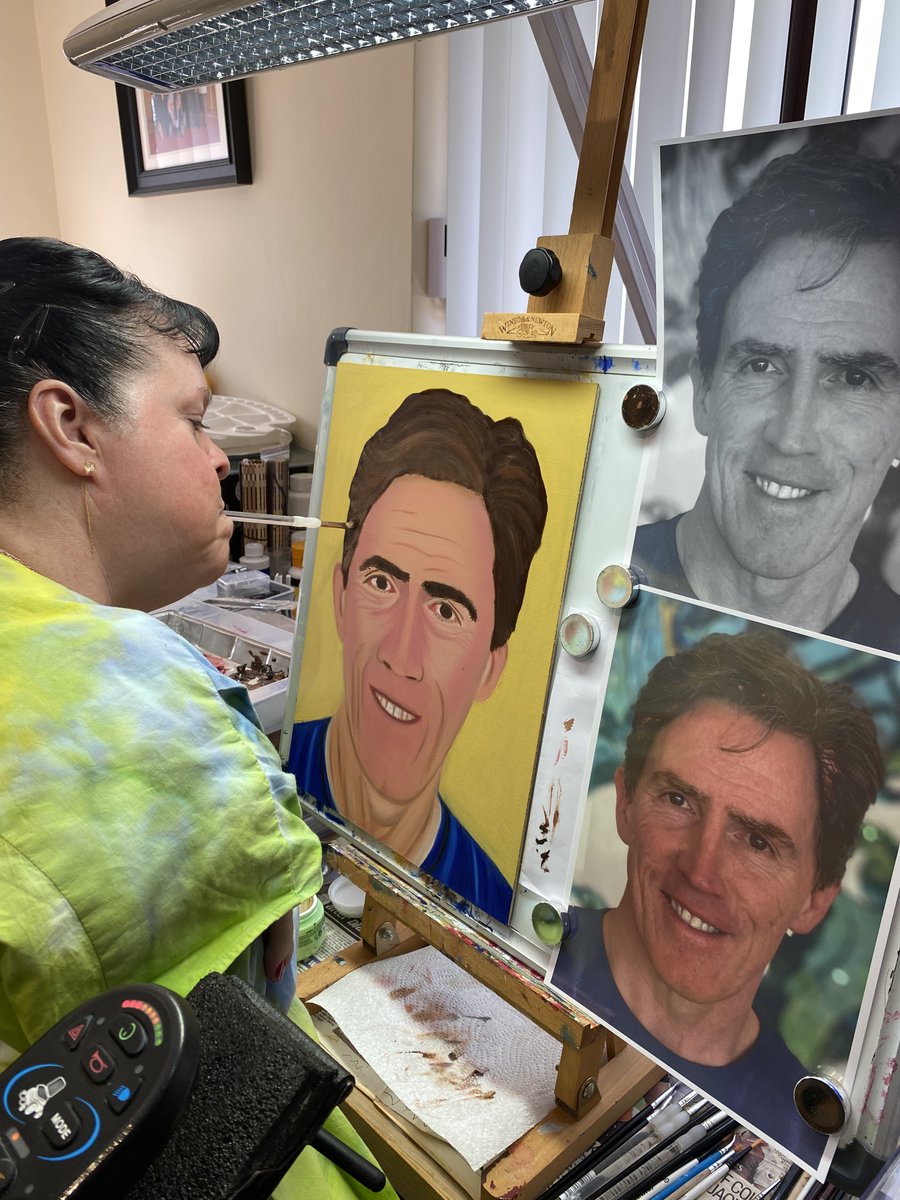 I recently completed 8th portrait for a long-term project of famous Welsh actors, celebrities, sports stars & those with iconic links to Wales. Fundraiser exhibition 4 @NSPCC_Cymru Enjoy progress from start to finish of @RobBrydon Actor, Comedian & Singer. youtu.be/iUbBiBEINR