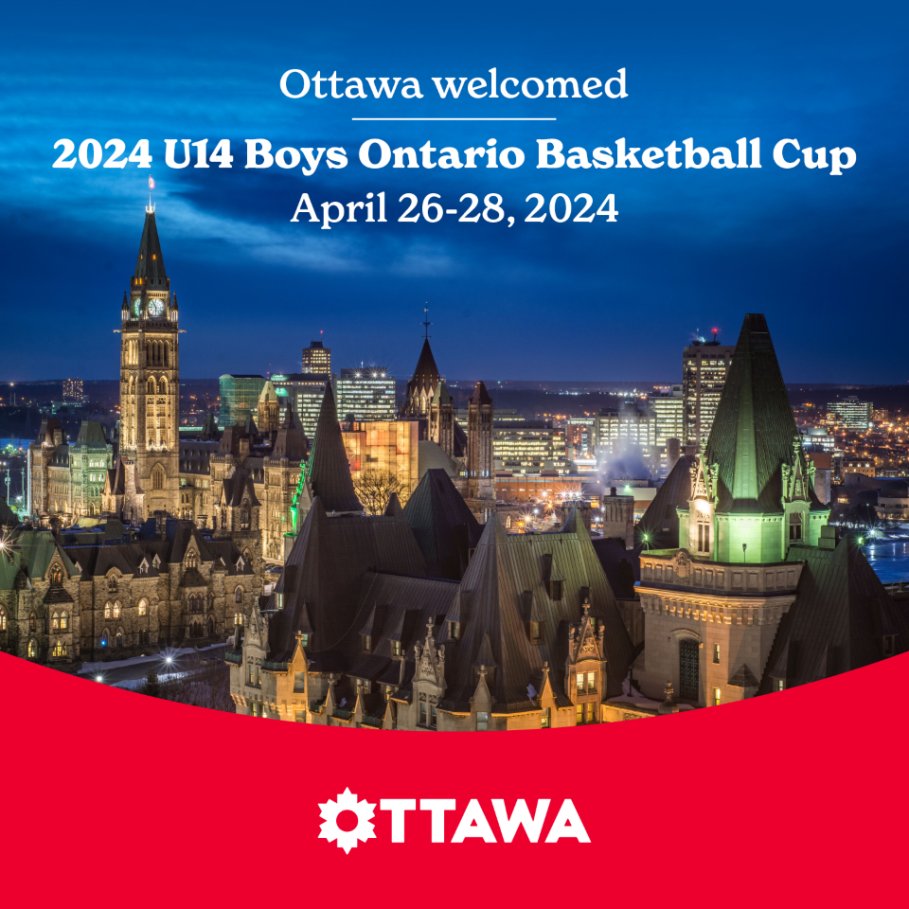 We hosted the U14 Boys Ontario Basketball Cup this past weekend! 🏀 

Ottawa has a strong sport hosting history, and including youth sporting events in the lineup has been a game-changer. 👉 bit.ly/3OvqA2X

#MyOttawa #MeetOttawa #SportsinOttawa Ontario Basketball