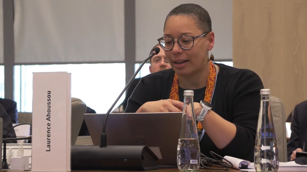 Loss and Damage Collaboration (L&DC) (@lossanddamage) on Twitter photo 24/39. Speaking for Canada 🇨🇦 and New Zealand 🇳🇿, Laurence Ahoussou, also called on the <a href="/WorldBank/">World Bank</a> and Board to ensure direct access to the #LossAndDamage Fund for small groups and Indigenous Peoples on the front lines of the #ClimateCrisis. “We need to find a way to do that.” 24/39. Speaking for Canada 🇨🇦 and New Zealand 🇳🇿, Laurence Ahoussou, also called on the <a href="/WorldBank/">World Bank</a> and Board to ensure direct access to the #LossAndDamage Fund for small groups and Indigenous Peoples on the front lines of the #ClimateCrisis. “We need to find a way to do that.”
