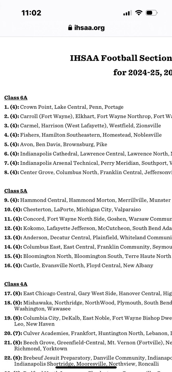 New Sectional Alignment for 2024.