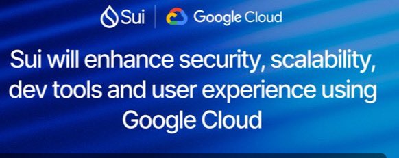 @SuiNetwork has partnered with @googlecloud as recently announced by both parties on their handles. 

This goes to show that $Sui is not only  the future but the future is $Sui.