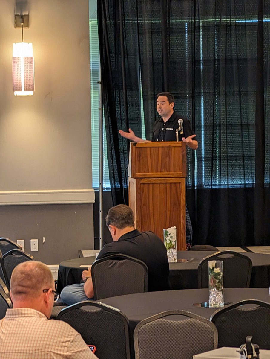 Thanks to Eric Forner for presenting on an engineering approach to integrating cybersecurity into industrial environments!

#OTSECCON #OperateandSecure #Cybersecurity #CriticalInfrastructure #OperationalTechnology #conference