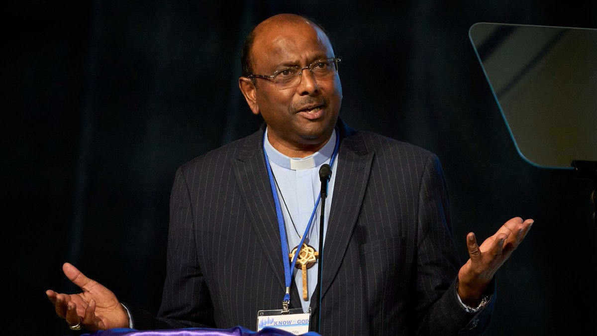 WCC general secretary to Methodist General Conference: “Christian unity matters”: oikoumene.org/news/wcc-gener…… #umcgc2024 📷Paul Jeffrey/UM News