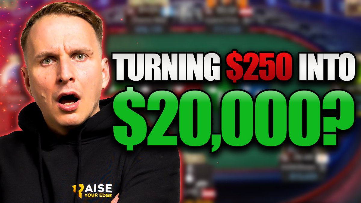 Potentially CRAZY ROI for @bencb789 as he final tables the $250 Bounty with $20,000 for 1st! 🔥 ON TOP OF THAT, he also final tables the $525 Bounty with $10,000 for 1st! Can Bencb ship them both and get that crazy ROI?! Watch the highlight video now: youtu.be/bAfhz1mOs_Q?si…