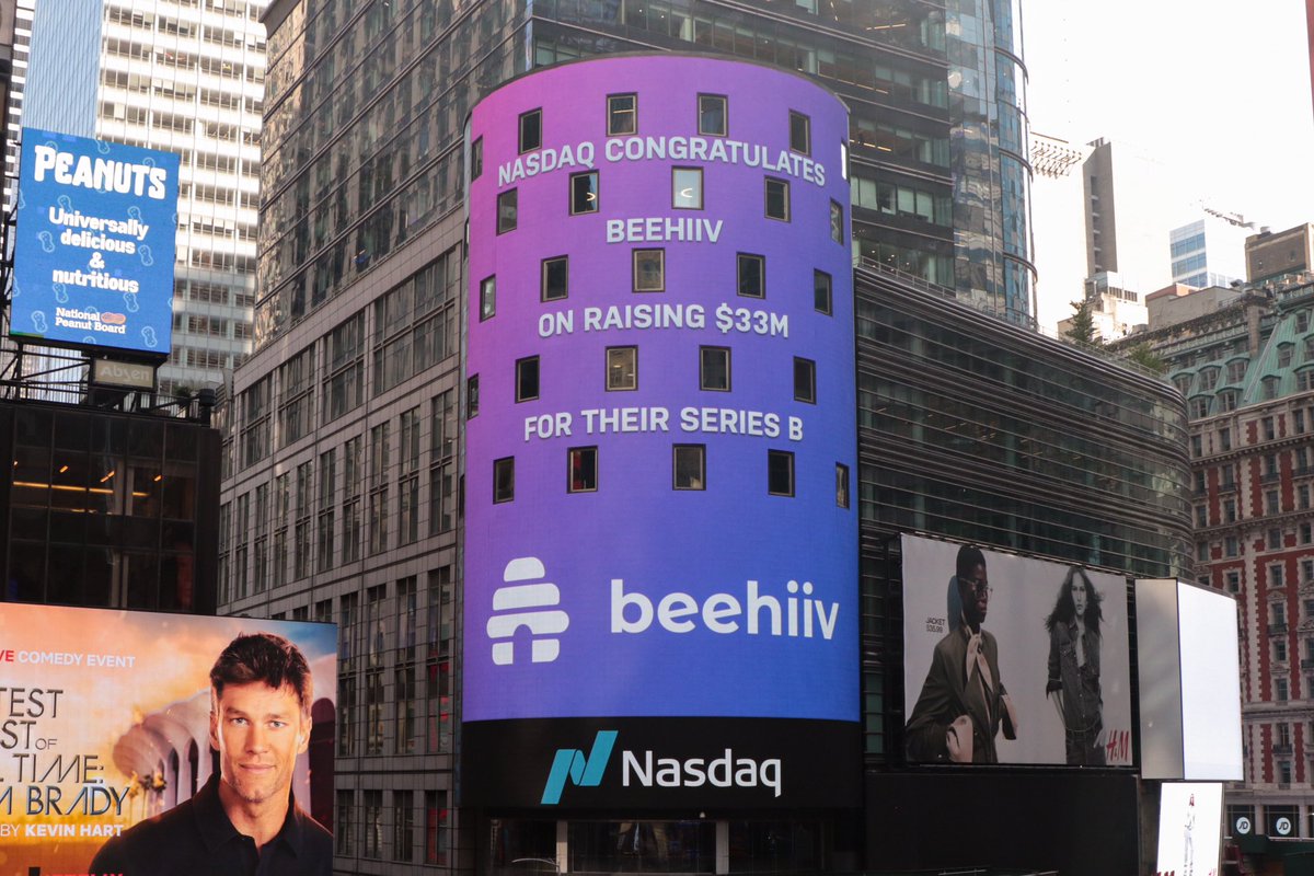 thank you @Nasdaq for helping us celebrate our series 🐝