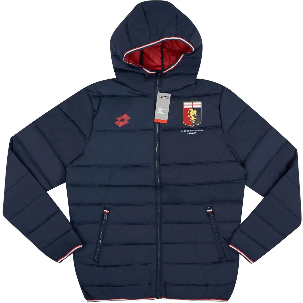 🇮🇹 CFS DEAL 🇮🇹 Genoa 18/19 Bomber Jacket Size Large £9 with code KITSMAN10 🔥 #ad #genoacfc 👉 classicfootballshirts.co.uk/2018-19-genoa-…