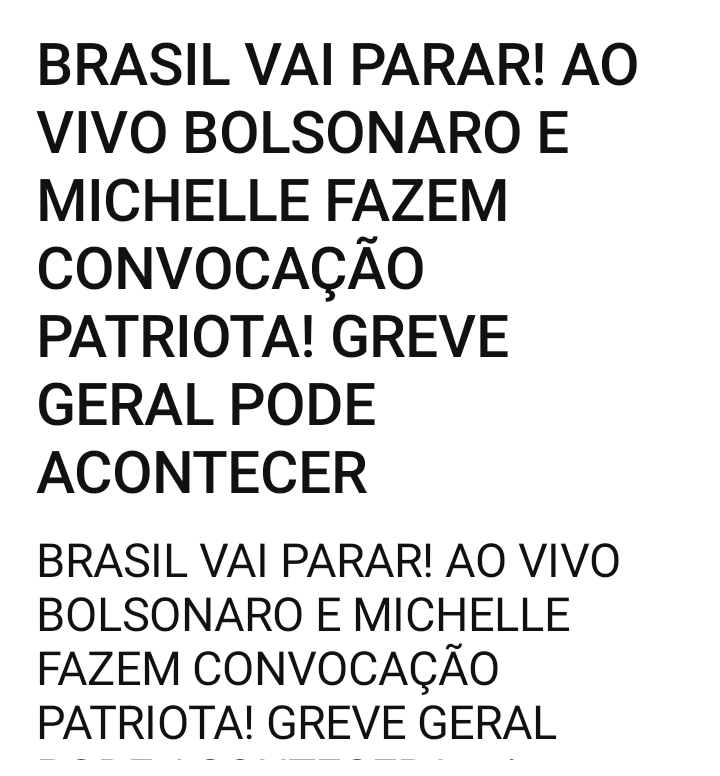 Vai vendo, o inelegivel genocida, ladrão de joias e a Micheque/Mijóias, não cansam de passar vergonha. Mas eu com certeza amanhã, faço greve.😂😂😂😂😂😂😂😂😂 O ameba covardão e a Micheque corrimão, não aprendem nunca.