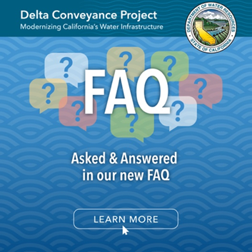 Why is the #DeltaConveyanceProject needed? Because CA is expected to lose 10% of its water supply by 2040. Without upgrades to the State Water Project’s decades-old infrastructure, water supply will continue to decline, risking clean drinking water for 27M people.