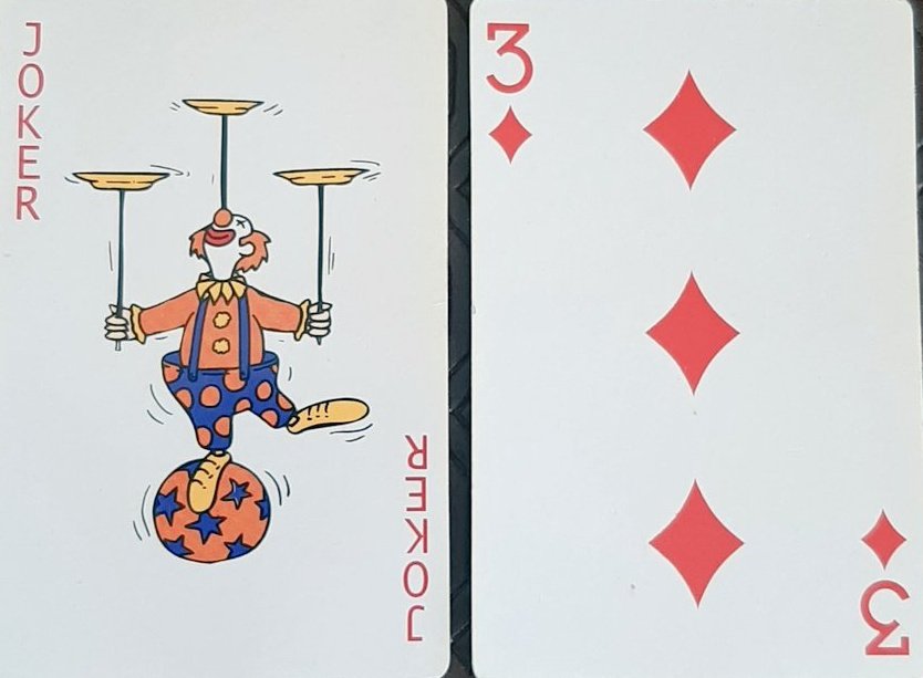 30/04/24
Playing Cards
Red Joker
3♦️ 
Unexpectedly, you may find there' s a sudden spurt of growth in your life.
It could be spiritually or something to do with a relationship.
More than likely, it's to do with finances and money.
Be optimistic.
#playingcards #divination #growth