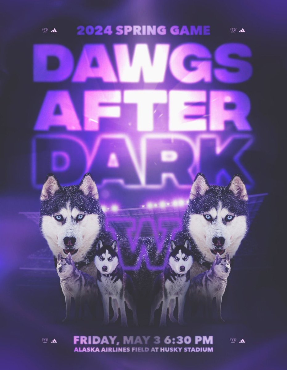 📍Dawgs After Dark this Friday! ☔️🐺 #GreatestSetting #BeAPro