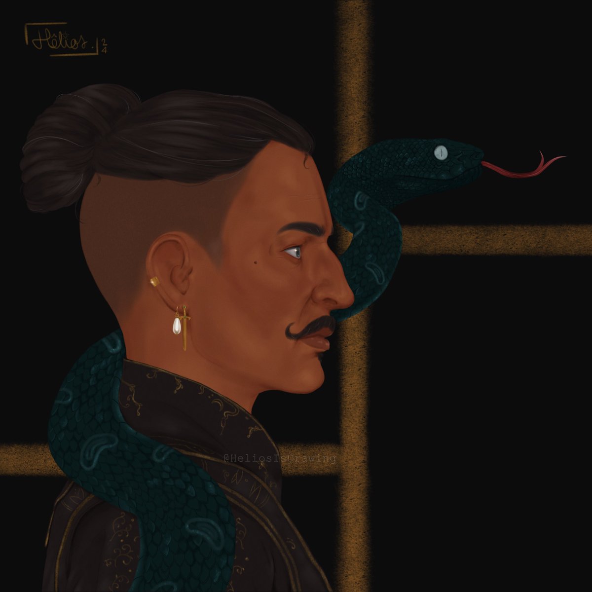 Magister Dorian Pavus ⚜️ 
(circa 9:48 Dragon)

#DragonAge #Fanart #myArt