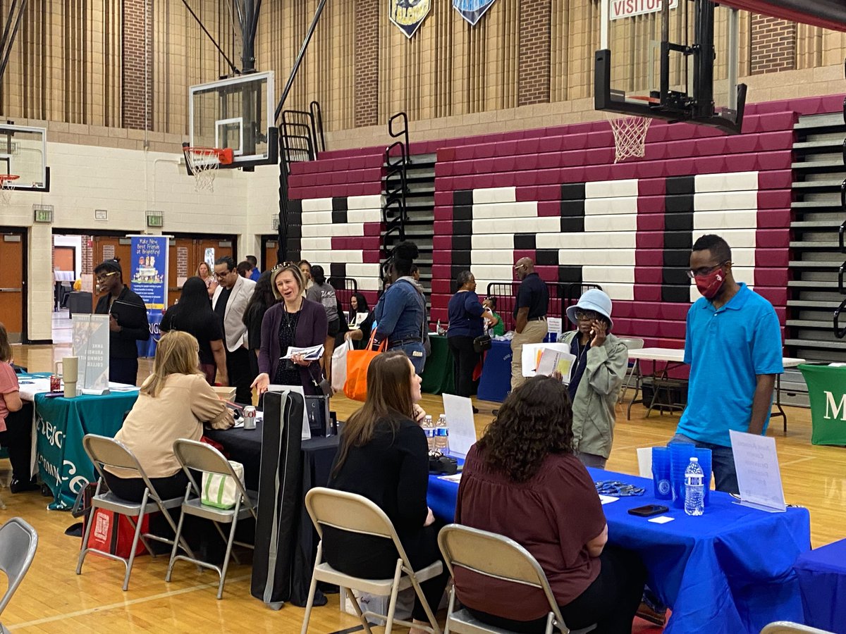 Many thanks to all the businesses and job seekers that participated in our hiring event at @nrthcountyaacps last week! We can't wait to see the results of these new connections!

#AAWDC #WorkforceDevelopment #HiringEvent #JobFair #CareerFair #Networking #JobSearch #CareerSuccess