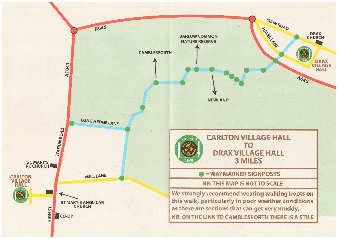 Community Project: Village Link from the Vale of #Snaith Action Group. Our #MagicLittleGrants helped them fund a project called Village Link, a countryside pathway between Carlton and Drax with links to other neighbouring villages. giv.today/4aU0tft