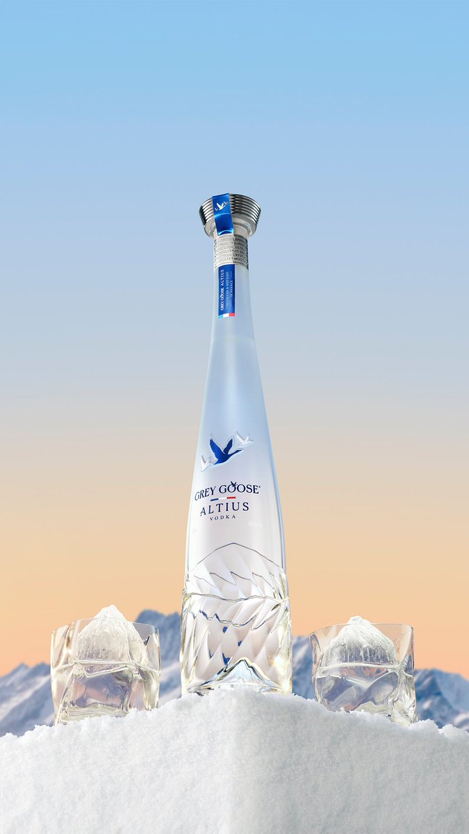 Introducing Grey Goose Altius, hand bottled for extraordinary daytime celebrations and unforgettable soirées.