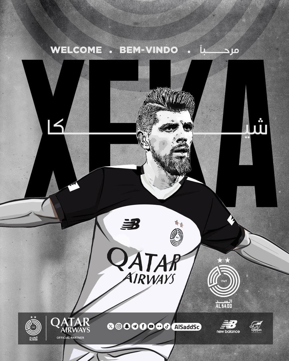 A new wolf is here..
Welcome, Xeka! 🐺🇵🇹

#AlSadd