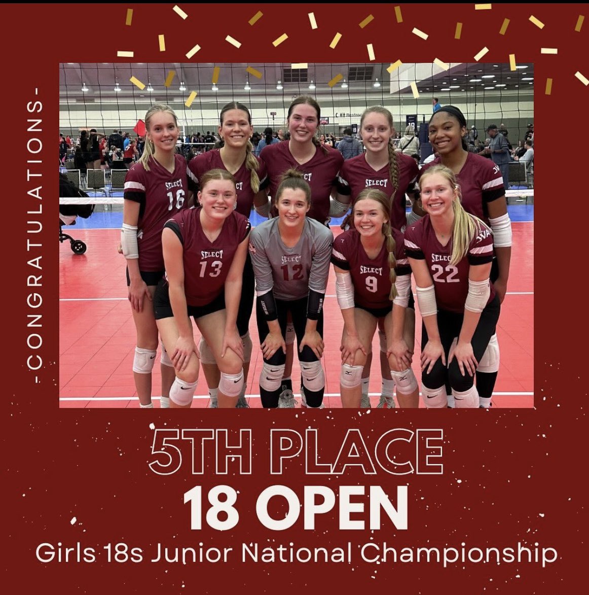 Congrats to our Sonja Laaksonen and her team at MNSelect on placing 5th in the nation this past weekend!!!! #welovetoseeyouplay