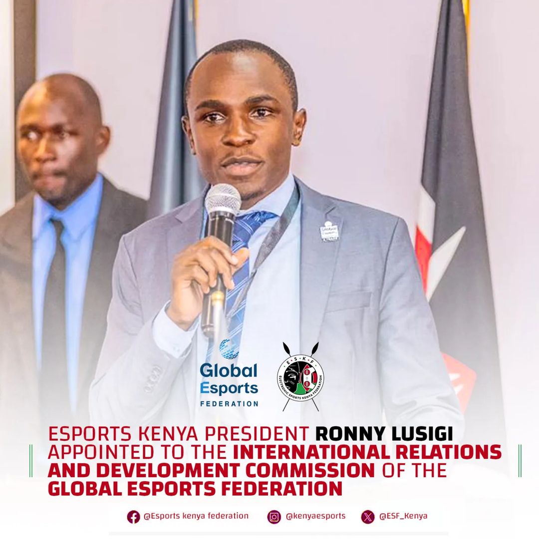 Grateful for this opportunity to serve at the Global Esports Federation (@GE_Federation) in the pivotal International Relations and Development Commission. On behalf of Esports Kenya Federation (@ESF_Kenya ) I thank our CEO Mr. @pauljfoster_GEF 🇦🇺 for the appointment... 1/2