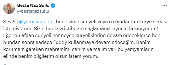 @yemeksepeti Türkiye'de milyonlarca Türk genci işsiz iken Suriyelileri neden çalıştırıyorsunuz?