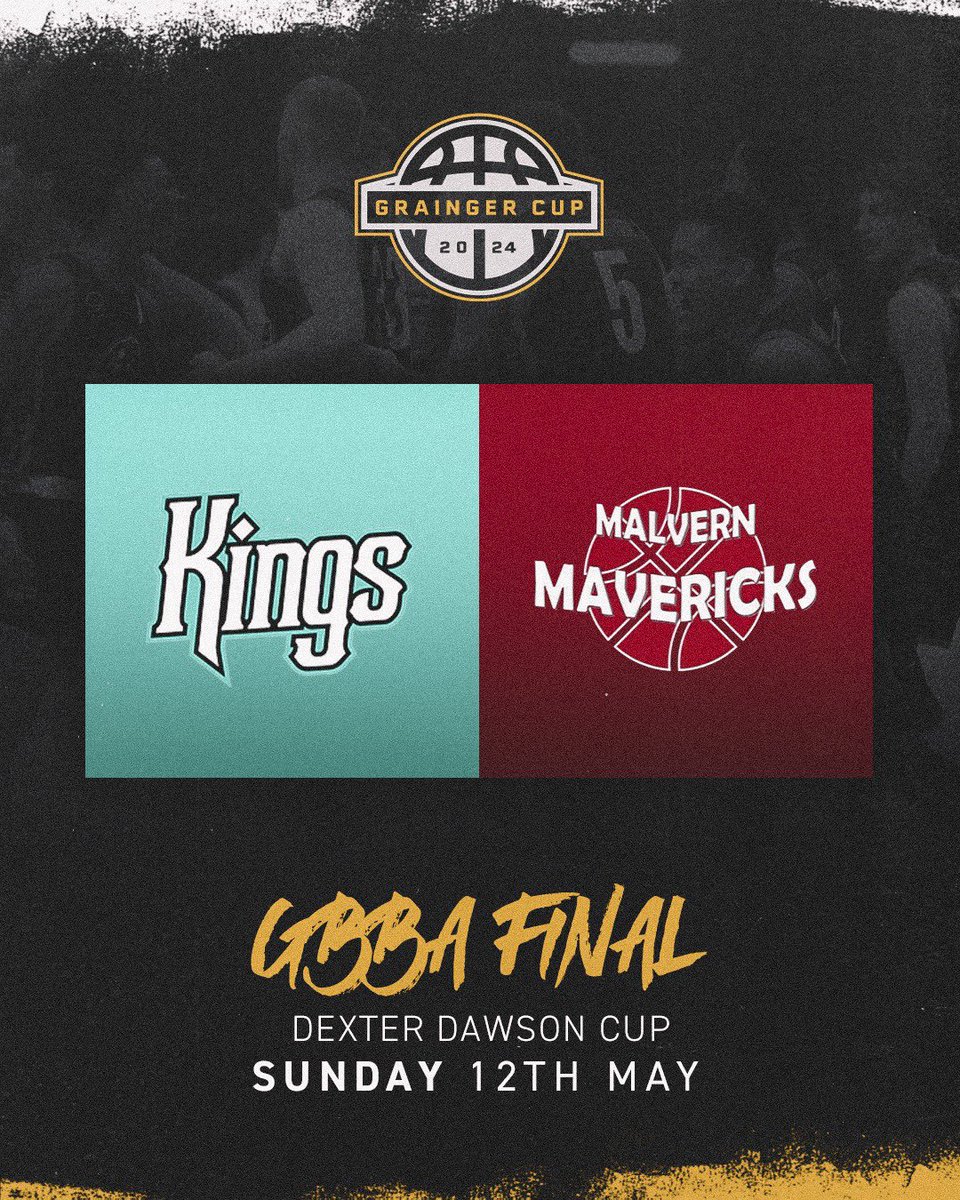 The Grainger Cup 2024 | 🏆🏀 . The teams are set for the GBBA final with our KINGS taking on @malvernmavs for the Dexter Dawson Cup in game 1️⃣ of 2️⃣ with 🎟️’s selling FAST! ⬇️ . 🔗 eventbrite.co.uk/e/875423424027… . #thegraingercup2024
