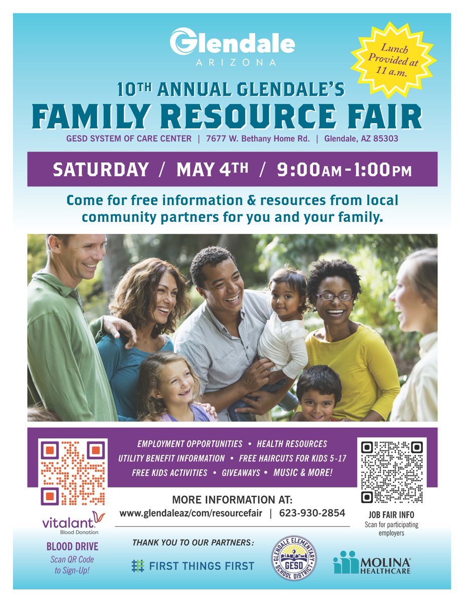 and screenings, including dental checks and basic medical screenings. Plus, discover community services like child haircuts, utility benefit information and workforce development. Don't miss out on this fantastic event! #CommunityAction #FamilyResourceFair #Glendale