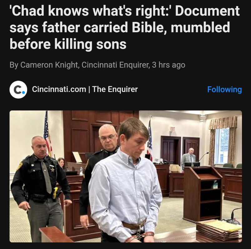 #OpChildSafety #ChadDoerman #ClermontCounty #Ohio 

🖕 YOU CHAD DOERMAN PIECE OF 💩

share.newsbreak.com/6riewkwx