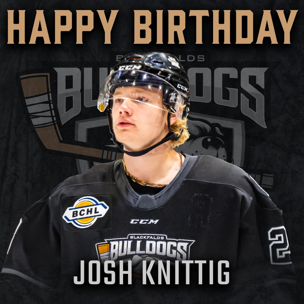 Join us in wishing Josh Knittig a Happy Birthday today! 🥳🐾