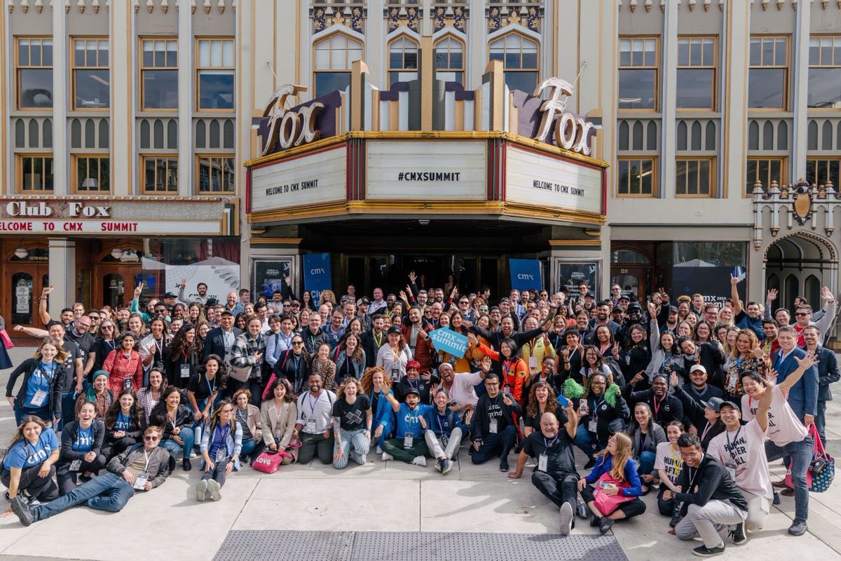 An epic gathering of community builders from all over the world 💛

Thank you <a href="/CMX/">CMX</a> <a href="/BevyHQ/">Bevy</a> for such an enriching experience at #CMXSummit. See ya’ll online 🤝
