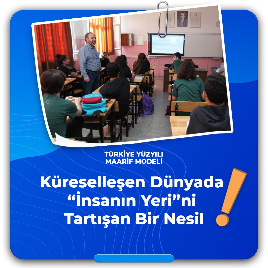 Küreselleşmenin insan ve toplum hayatına etkileri, Kovid-19 salgını özelinde ele alındı. Bu salgının bireysel, toplumsal ve küresel etkilerine değinilerek öğrencilerin “küreselleşme” kavramını somutlaştırmaları sağlandı.

#KöklerdenGeleceğe