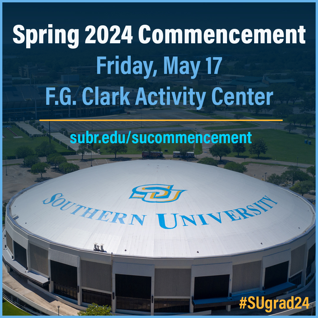 Spring grads, we see you on the Bluff taking those beautiful pics! DM us one photo and we will share it with everyone here so we can all celebrate your SUccess. Include your name, major/degree, hometown/current town, campus activities, plans, etc. #WeAreSouthern #SUgrad24