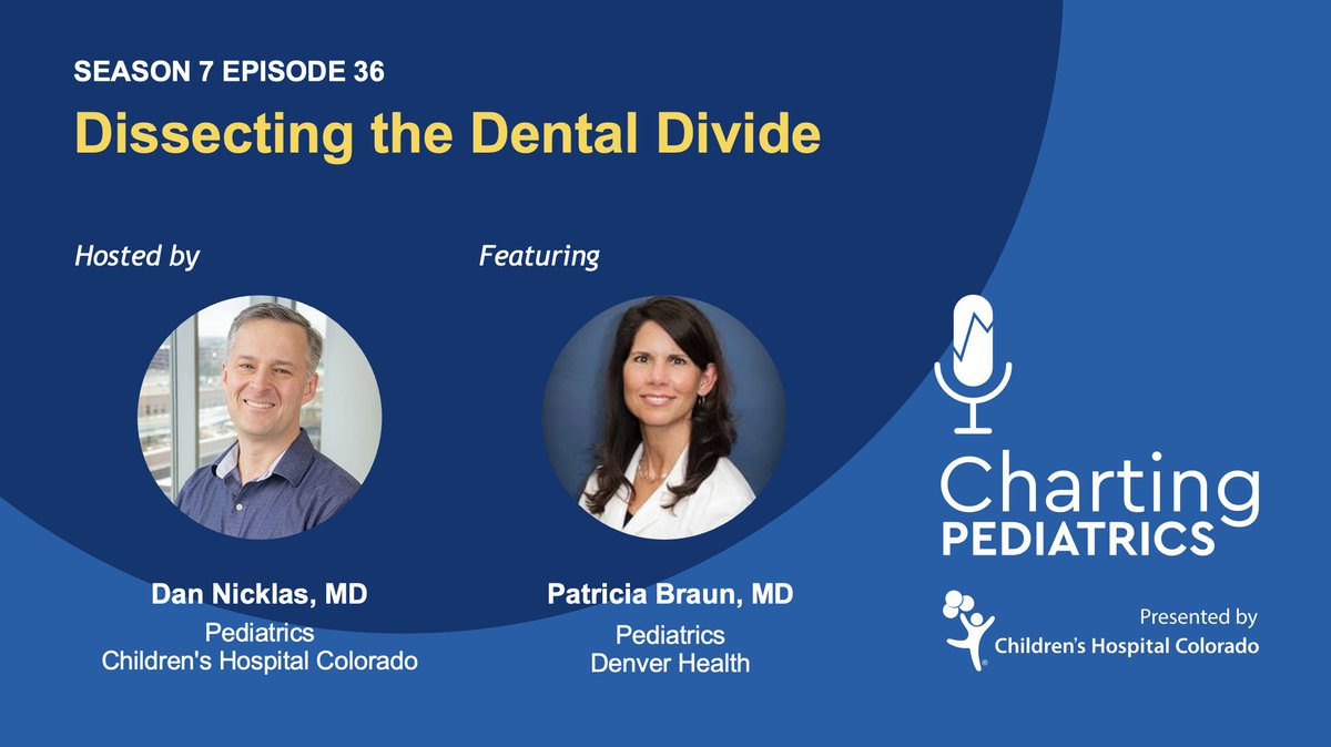 Despite the connections between medical and dental care, the two systems are entirely separate. In this episode of #ChartingPediatrics, we explore the dental divide and how it’s impacting our most vulnerable children: bit.ly/44ax4uM