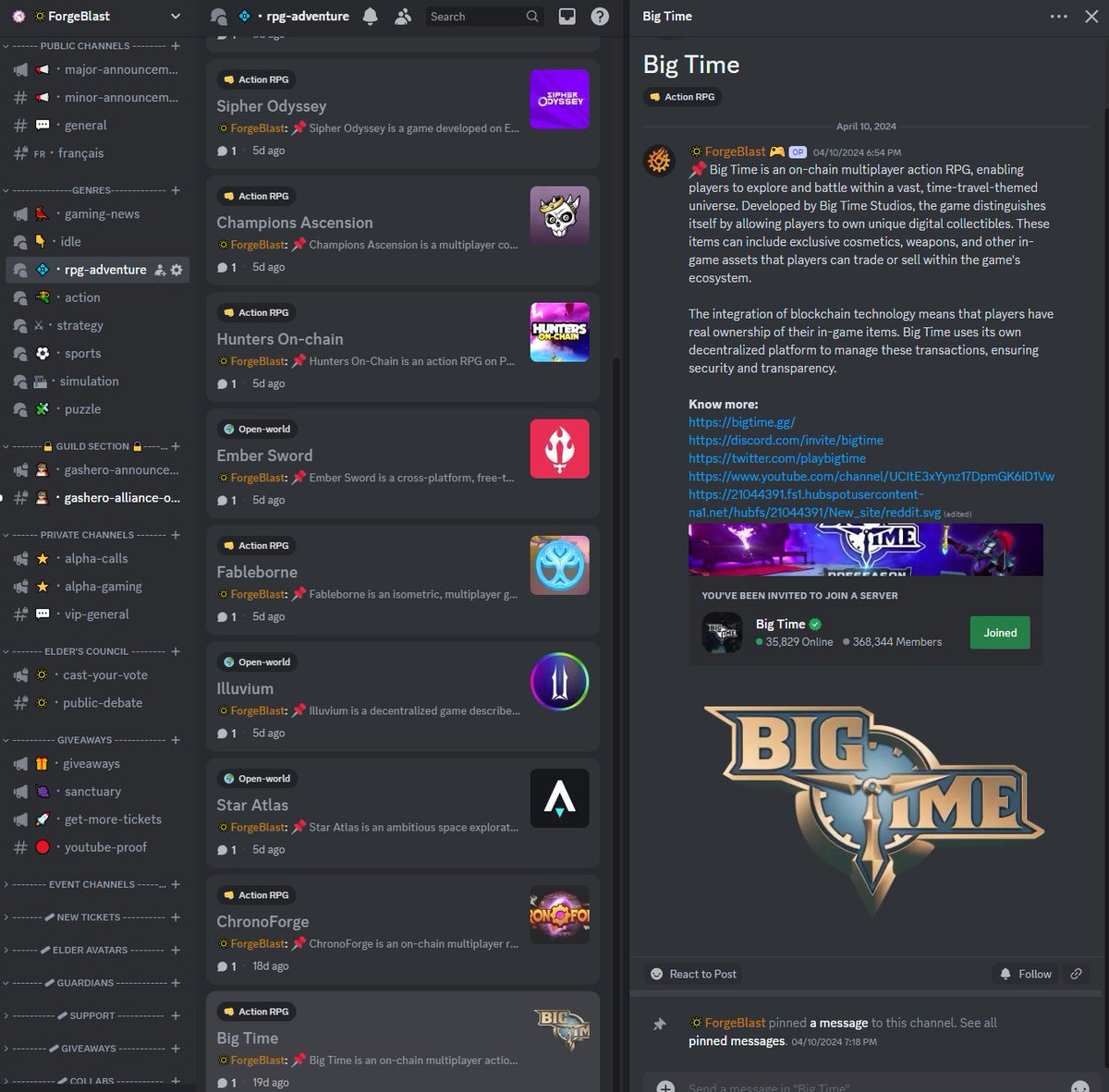 As Phase 2 is about to begin, we have revamped our Discord channels. Our server will serve as a hub for diverse communities from different chains. You can now discover dozens of different on-chain games across various genre sections. It's time to expand into multiple…