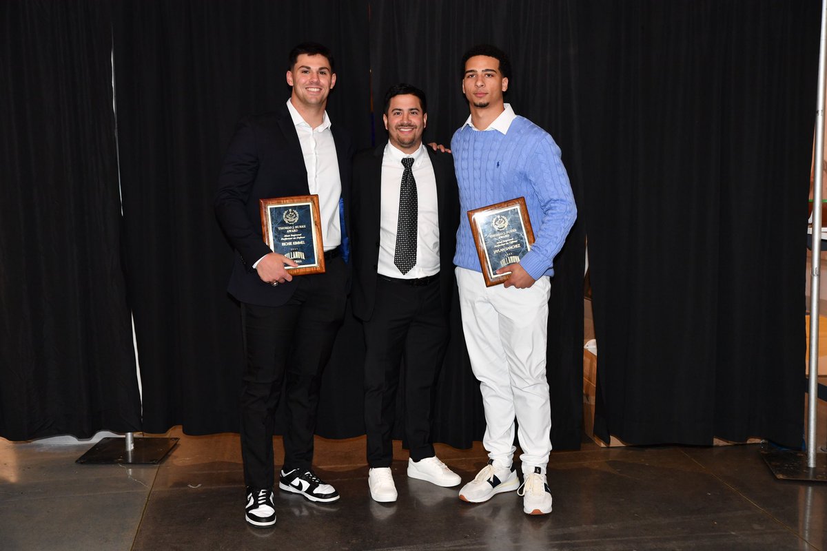 The Thomas J. Burke Award — Presented to the most improved performers on offense & defense Jaylan Sanchez @jaylan5sanchez & Richie Kimmel @richiekimmel7
