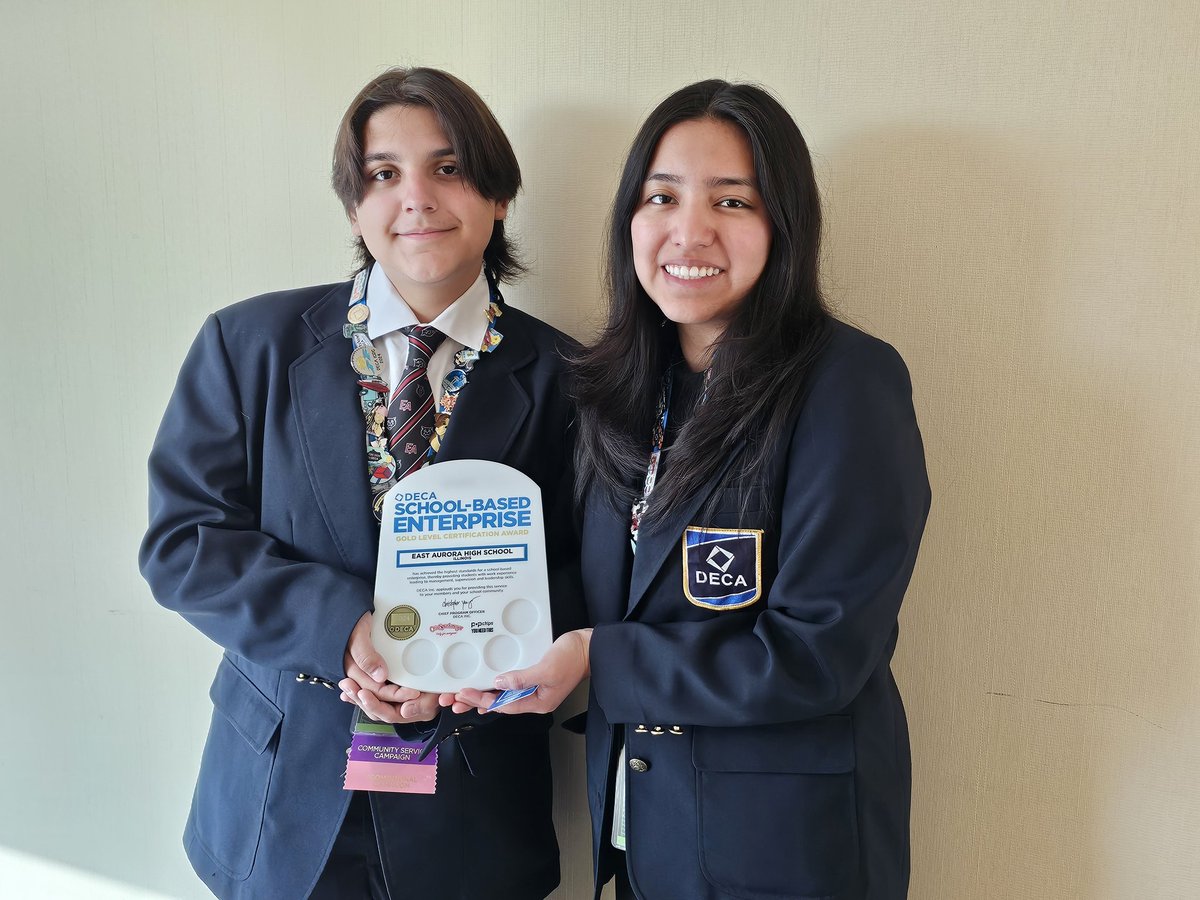 East Aurora DECA tweet media