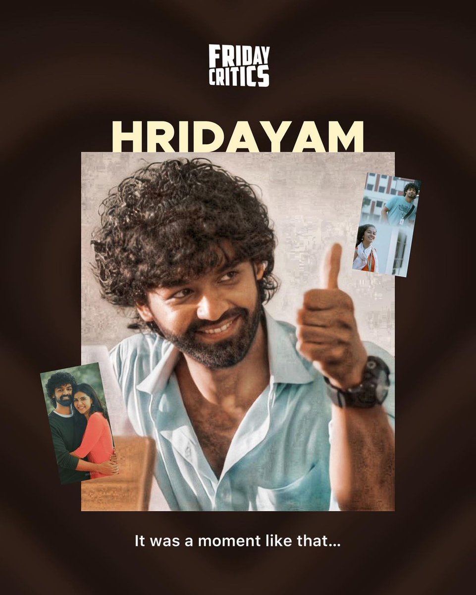 Cinematic Brilliance Hridayam 
A thread 👇