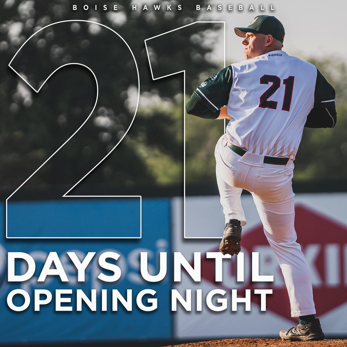 TUESDAY TUESDAY TUESDAY 21 MORE DAYS UNTIL OPENING DAY☝️