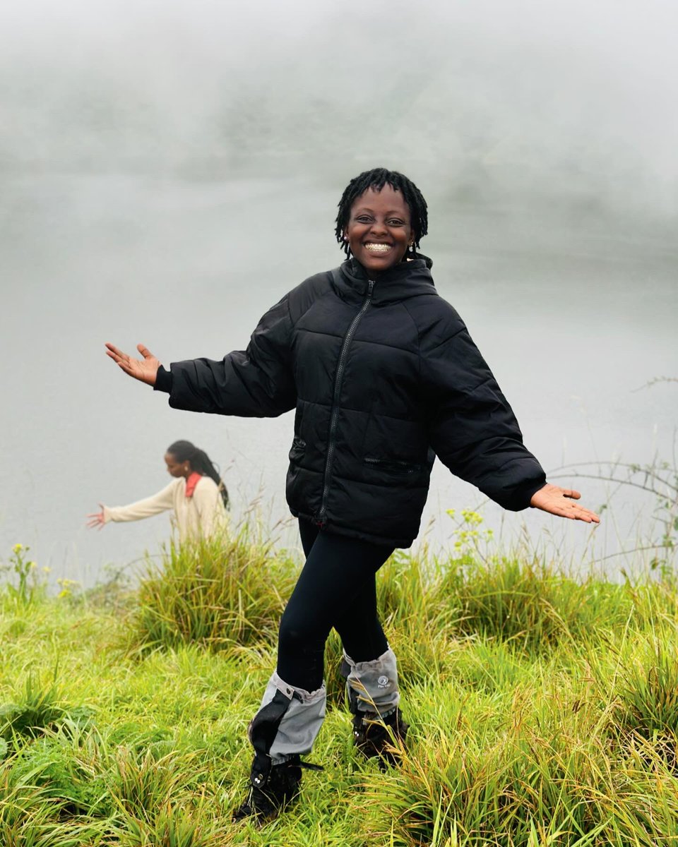 Beauty awaits you on the top of Mt.Bisoke! Life awaits you, Crater lake and happiness welcomes you, And making it to the summit is an award you receive and of which you will cherish! This is was one of the best hike I’ve ever done ✨ #VisitRwanda #RwandaWorks