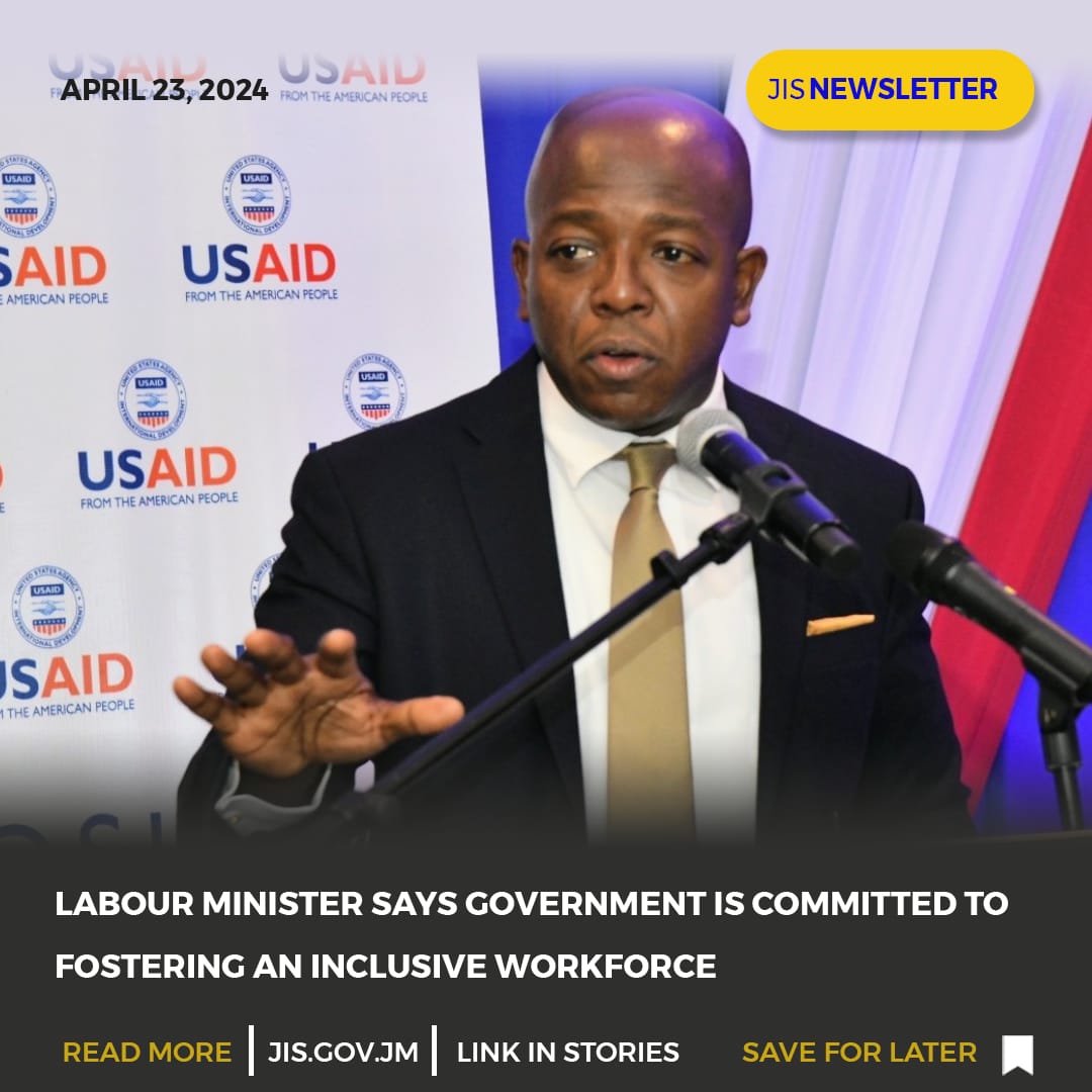 Minister of Labour and Social Security, Hon. @pcharlesjr, says the Government is committed to fostering a vibrant and inclusive workforce. Addressing the United States Agency for International Development (@USAID) Positive Pathways Private Sector Forum, held at on Tuesday…