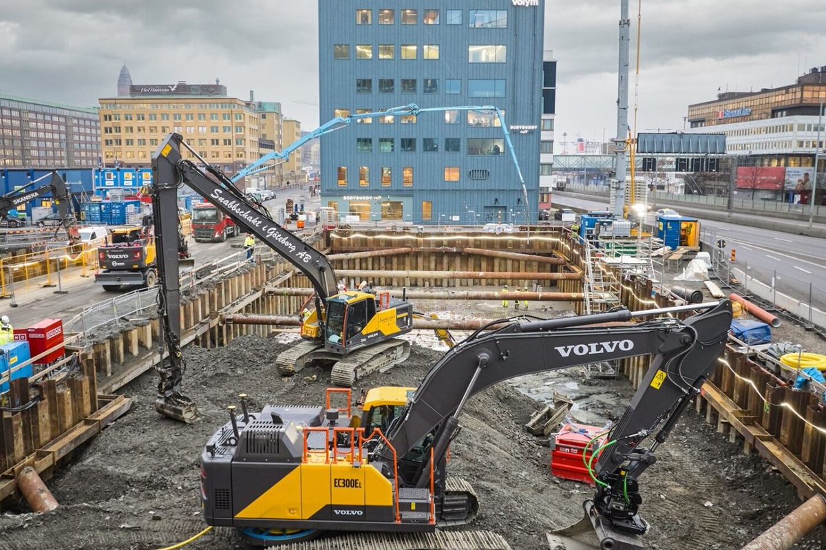 #Sweden field test finds electric construction machines easily keep up with diesel counterparts electrive.com/2024/04/29/swe… #electrification #construction